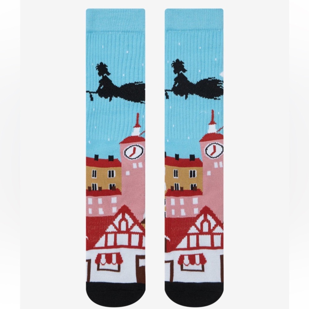 Studio Ghibli Kiki’s Delivery Service Flying Crew Socks Hot Topic